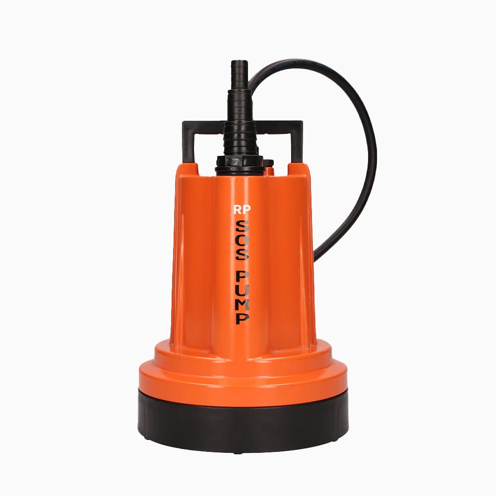 SOS PUMP handmatige dompelpomp met aluminium pomphuis
