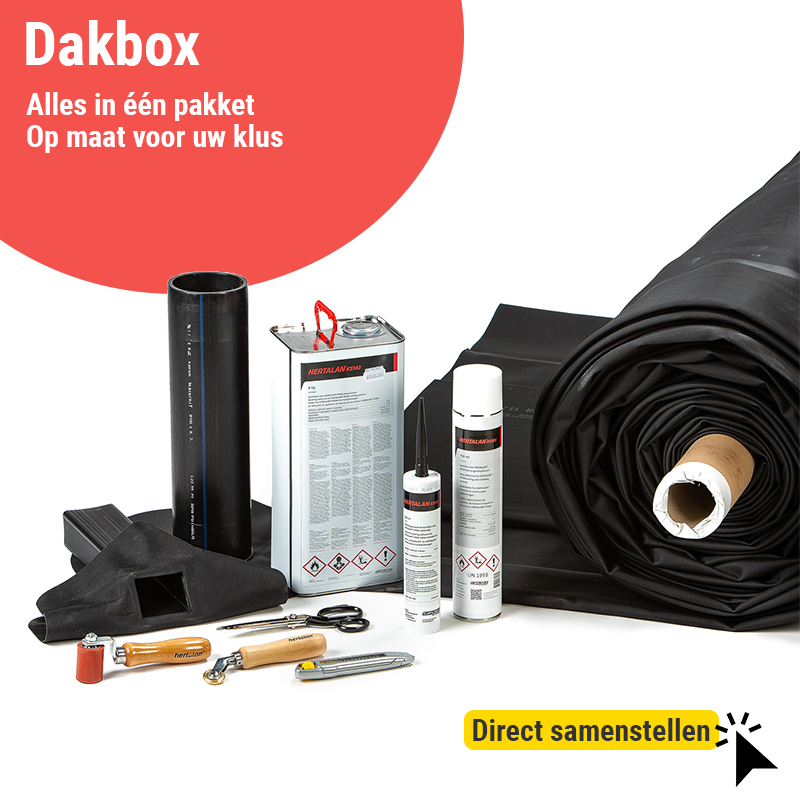 EPDM dakbedekking pakket